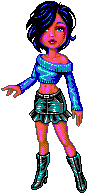 EGA pixel doll