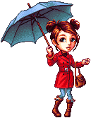 Autumn pixel doll