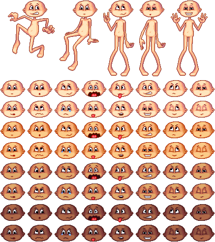 Doodlegoo pixel doll base